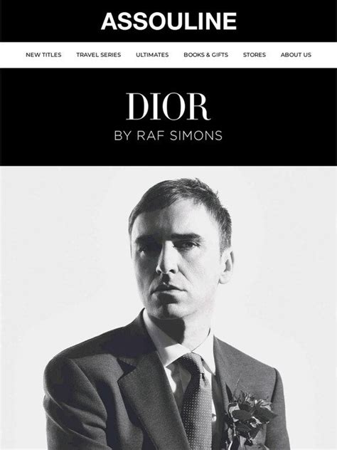 assouline dior raf simons|Introducing the Dior Series .